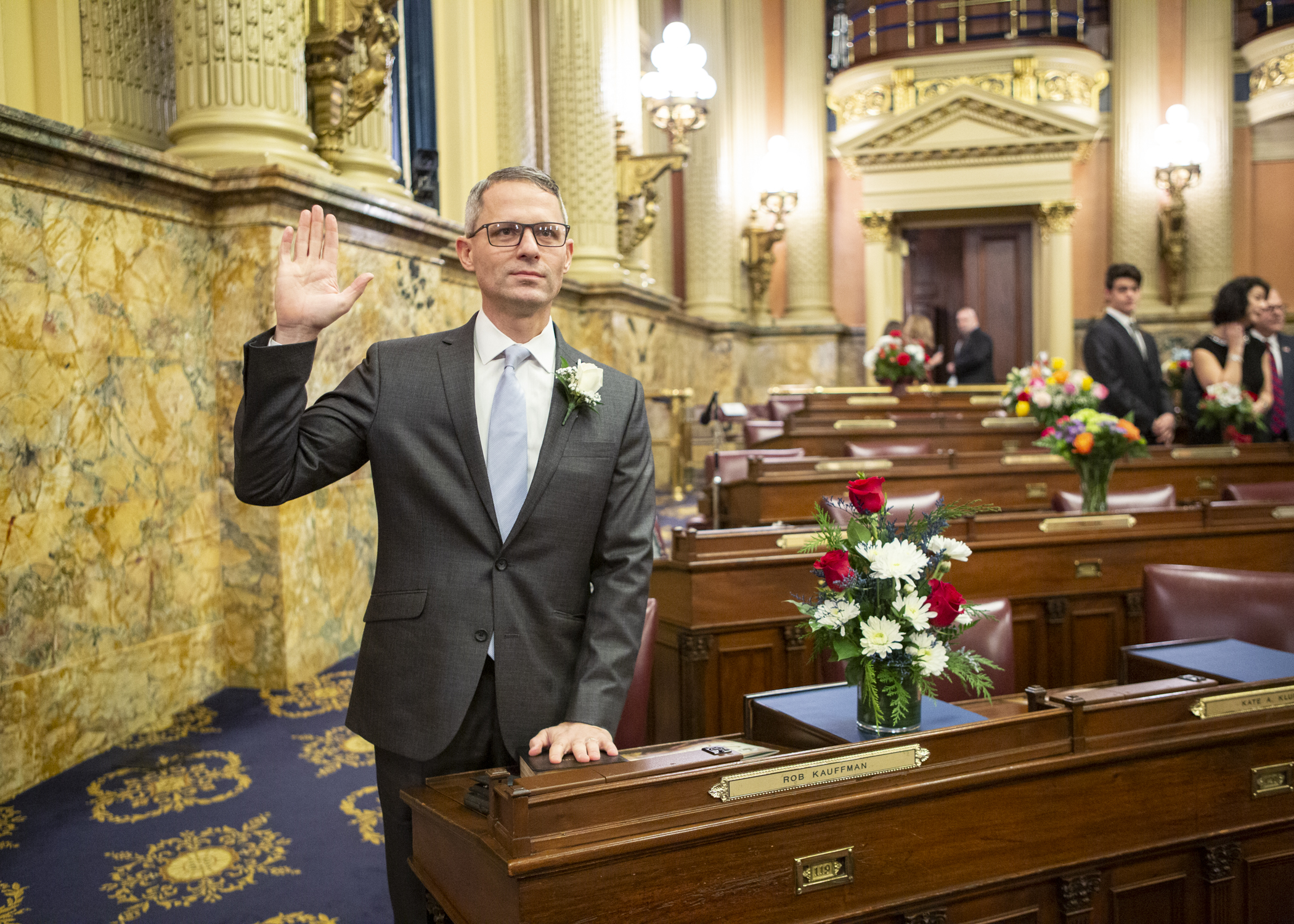 Kauffman Takes Oath of Office, Continues to Lead House Judiciary Committee 